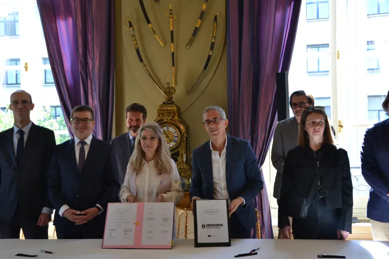Signature of the consortium agreement by Neshama's partners