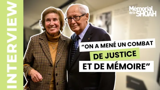 "On a mené un combat de justice et de mémoire" : interview de Beate et Serge Klarsfeld